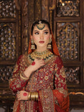 BRIDAL RED LEHENGA AND CHOLI HANDMADE