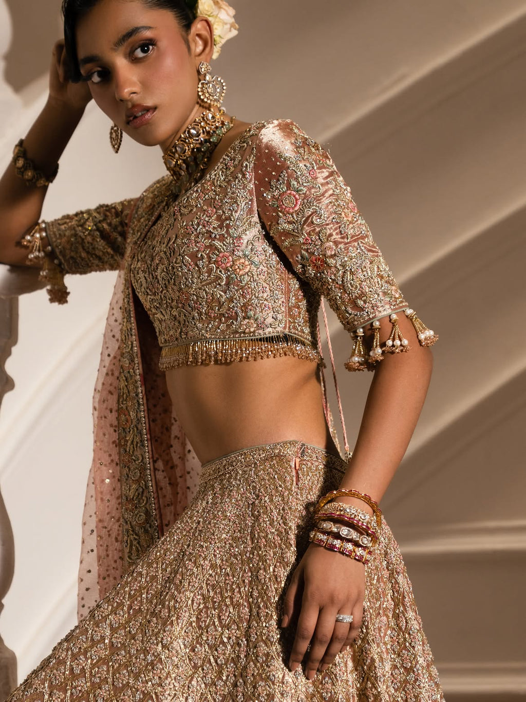 PASTEL BRIDAL LEHENGA CHOLI