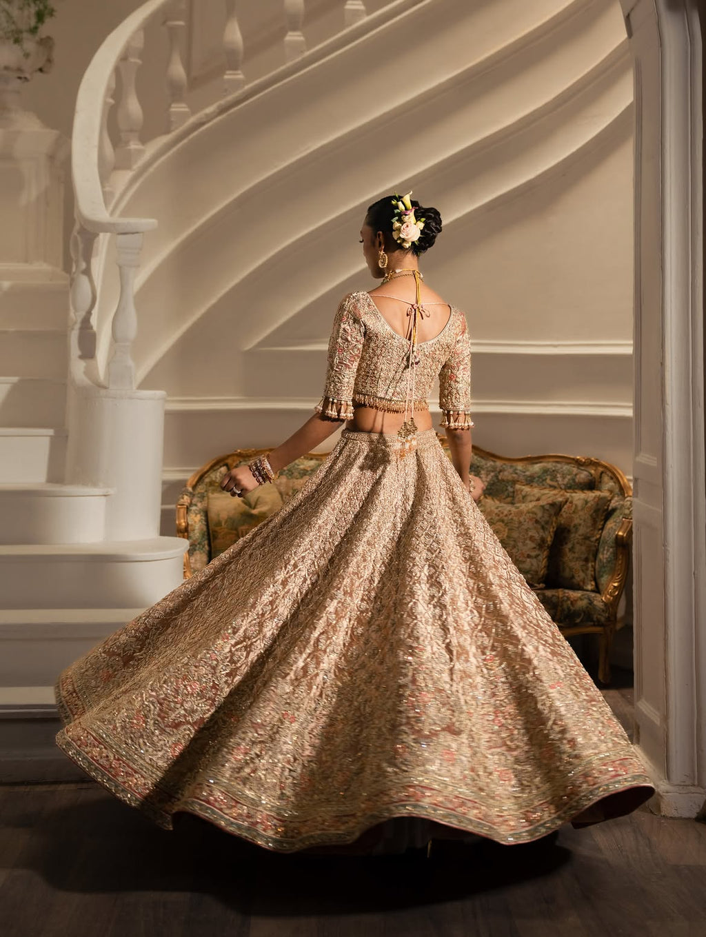 PASTEL BRIDAL LEHENGA CHOLI