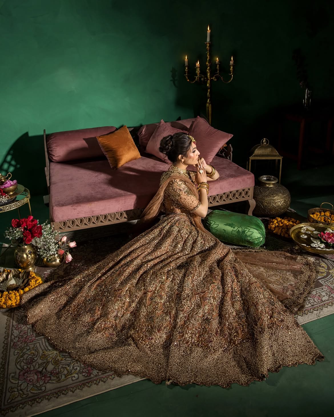 Old world charm lehenga