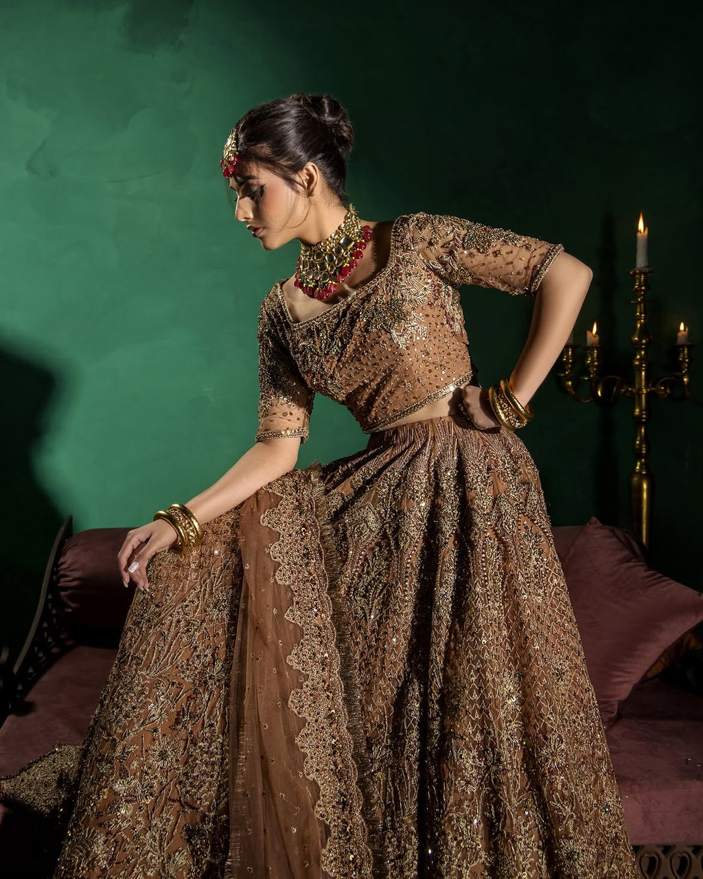 Old world charm lehenga