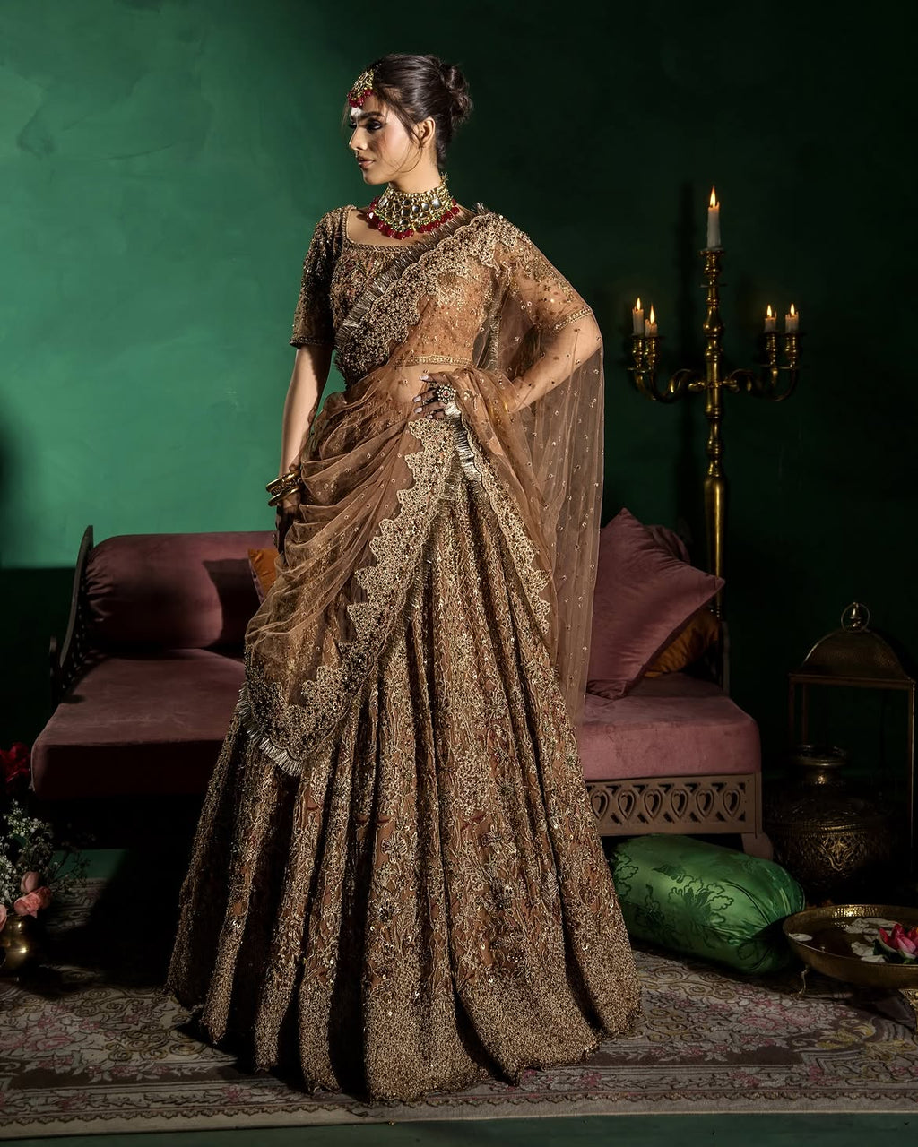 Old world charm lehenga