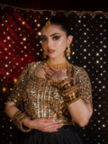 gold bronze pishwas