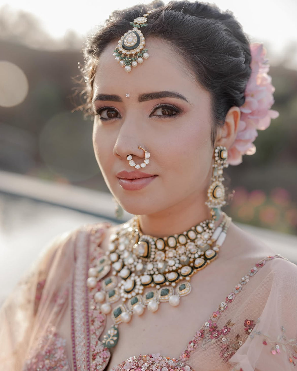 FLORAL BRIDAL LEHENGA