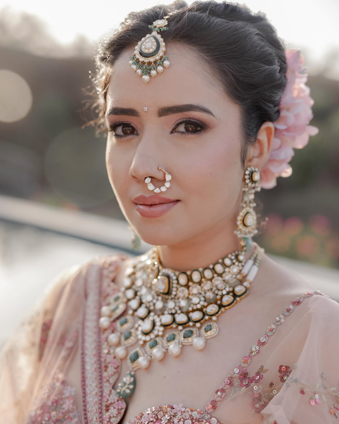 FLORAL BRIDAL LEHENGA