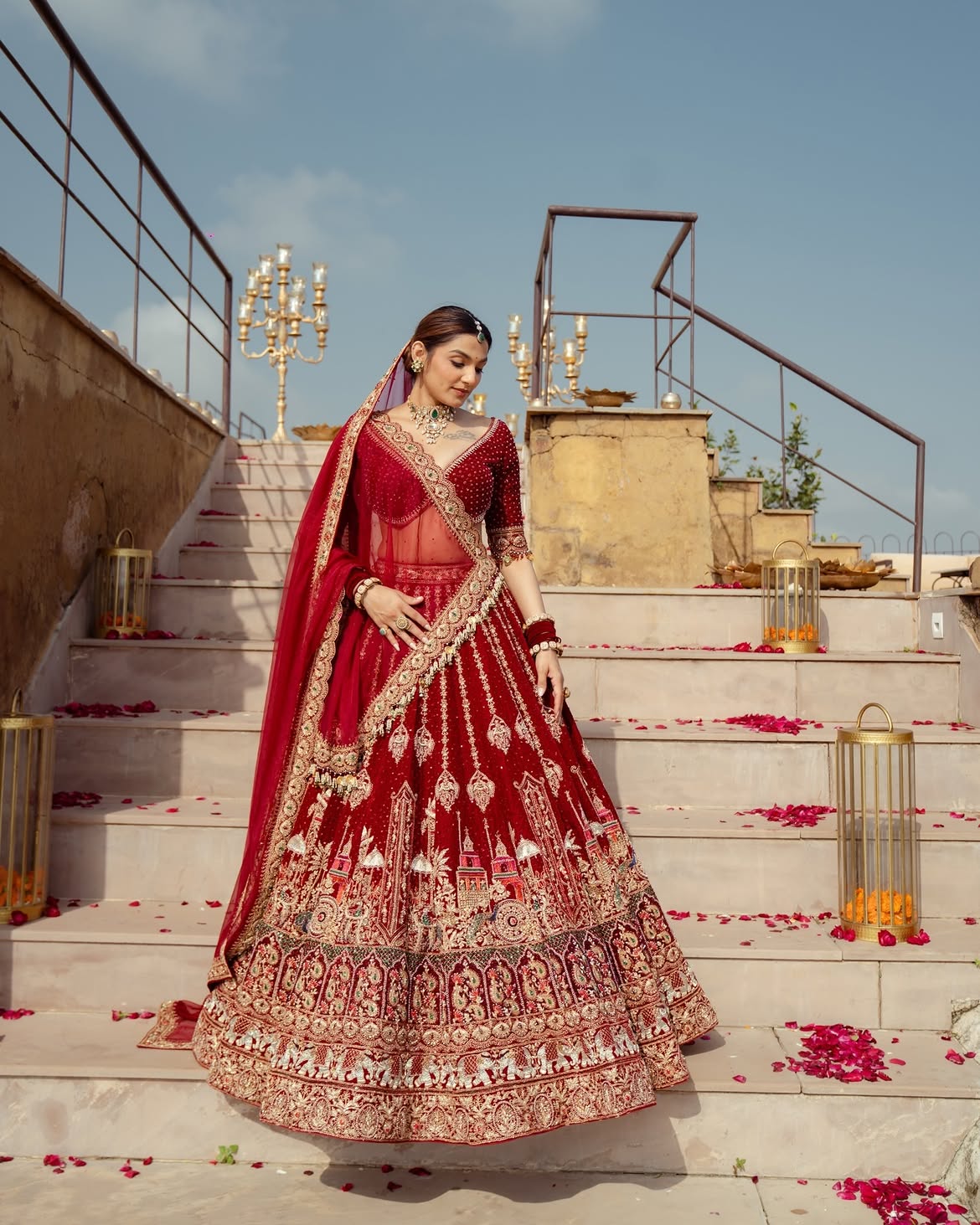 INDIAN BRIDAL LEHENGA