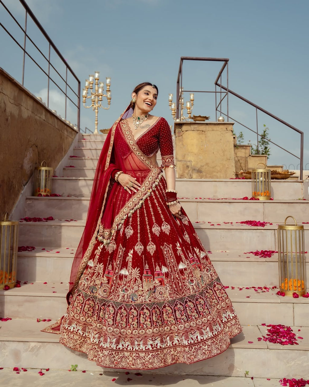 INDIAN BRIDAL LEHENGA