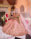 DRAMATIC FLARED BRIDAL LEHENGA