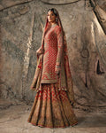 IN-DEPTH EMBROIDERED BRIDAL LEHENGA