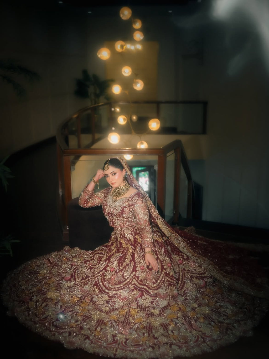 bridal wear luxury lehenga