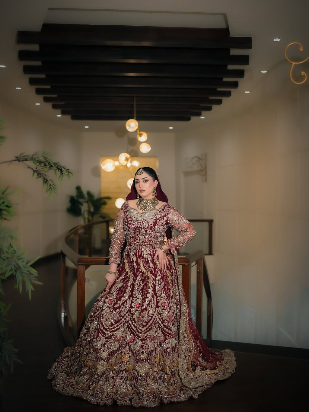 bridal wear luxury lehenga