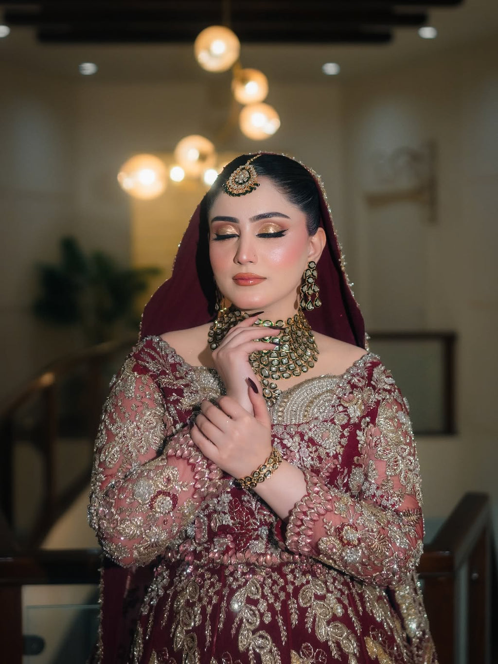bridal wear luxury lehenga
