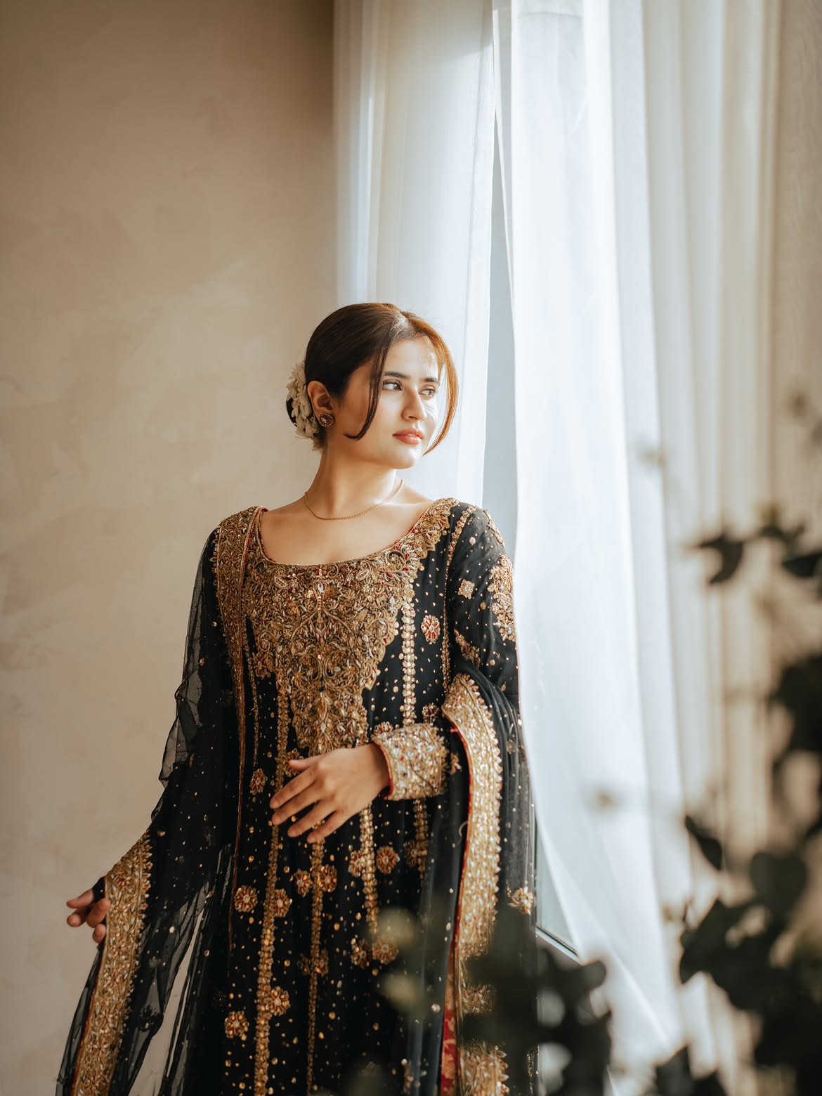 BLACK BRIDAL WEAR