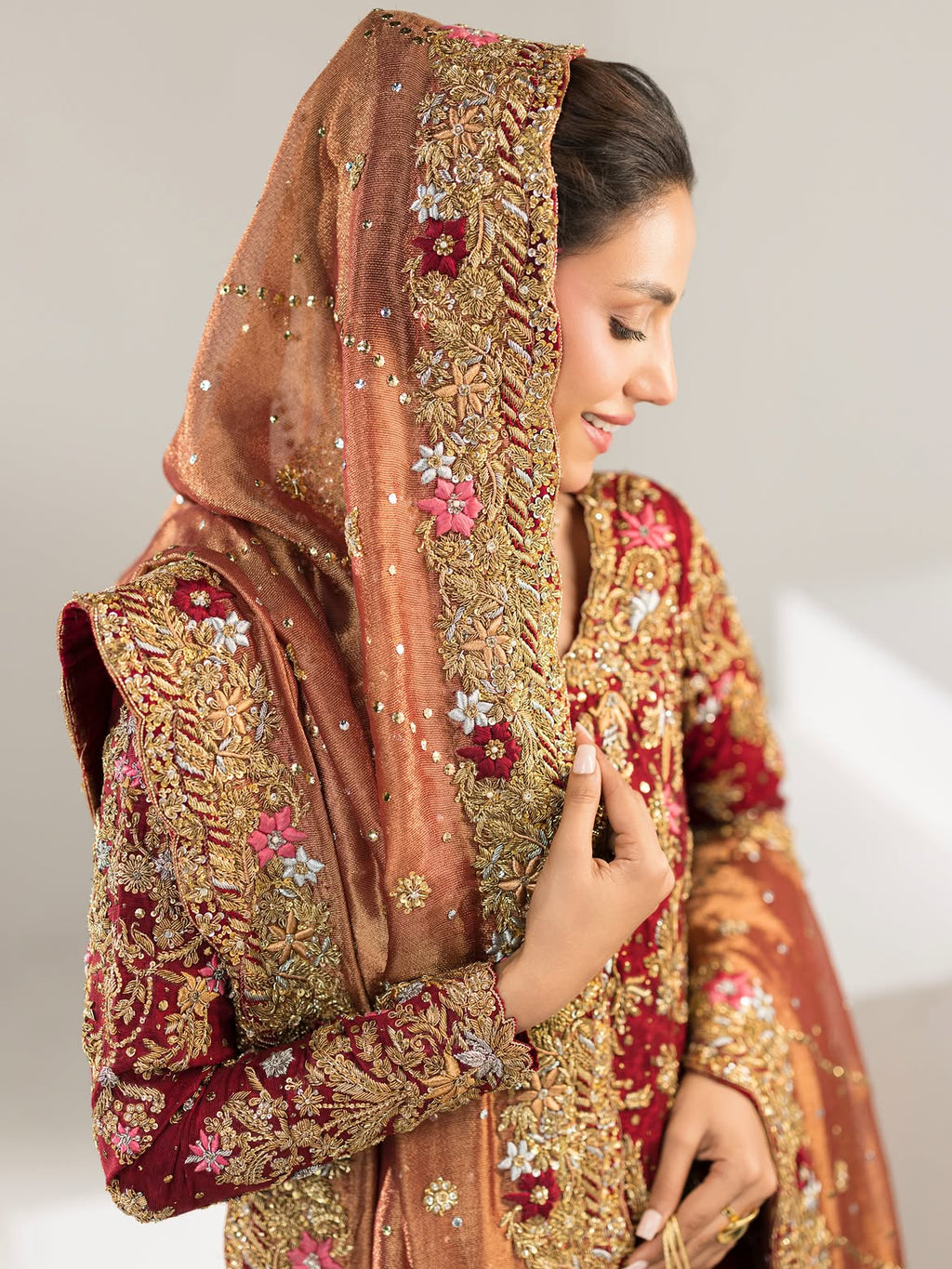 BRIDAL ULTRA LUXURY FARSHI LEHENGA