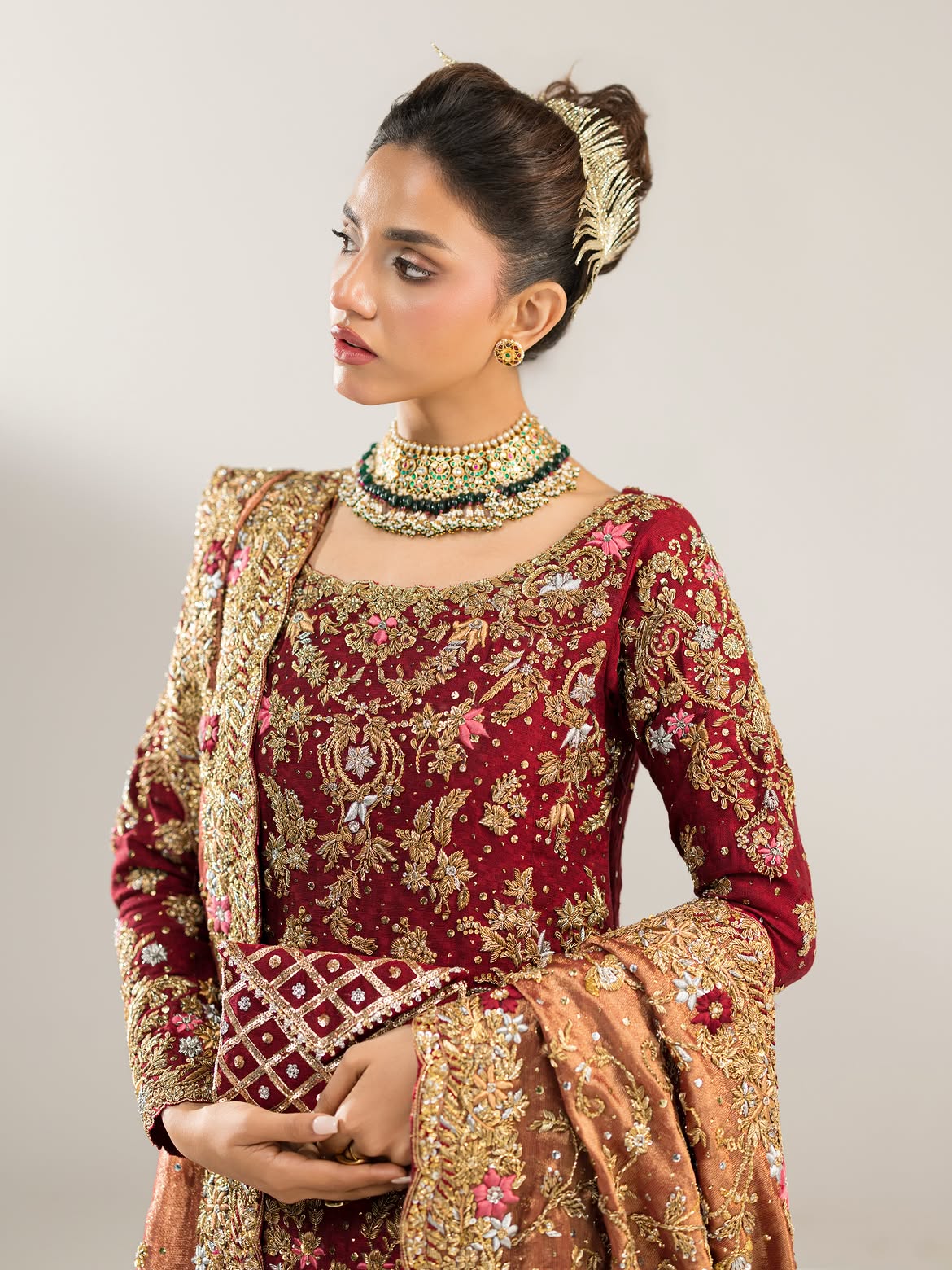 BRIDAL ULTRA LUXURY FARSHI LEHENGA