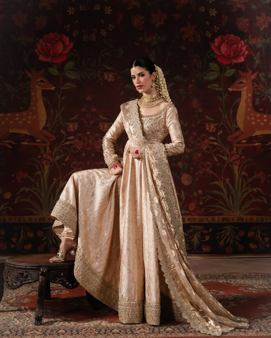 VINTAGE PISHWAS GOWN
