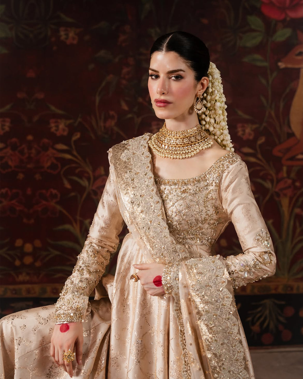 VINTAGE PISHWAS GOWN