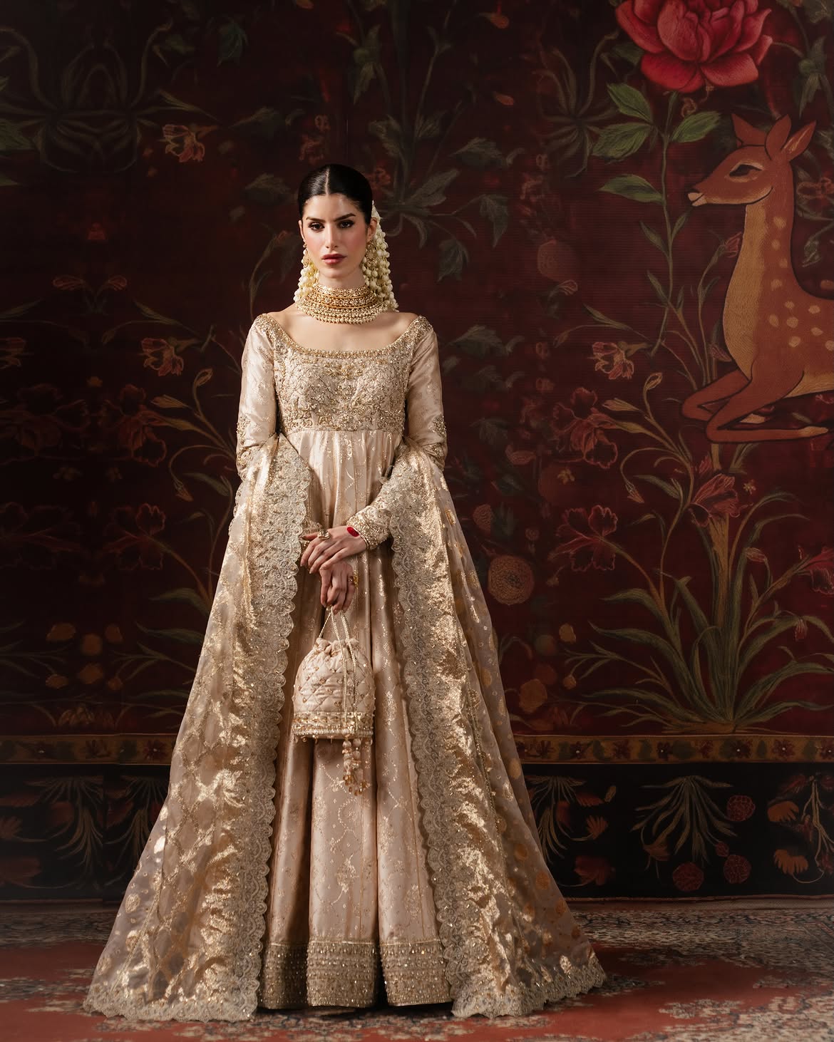 VINTAGE PISHWAS GOWN
