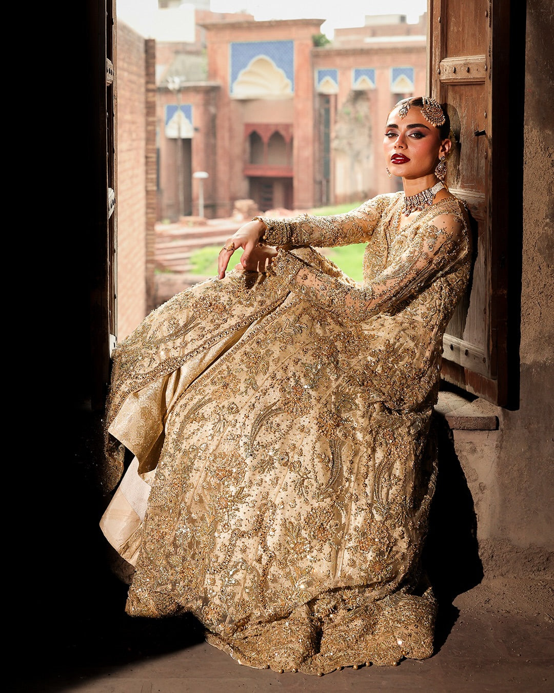 Embellished pishwas