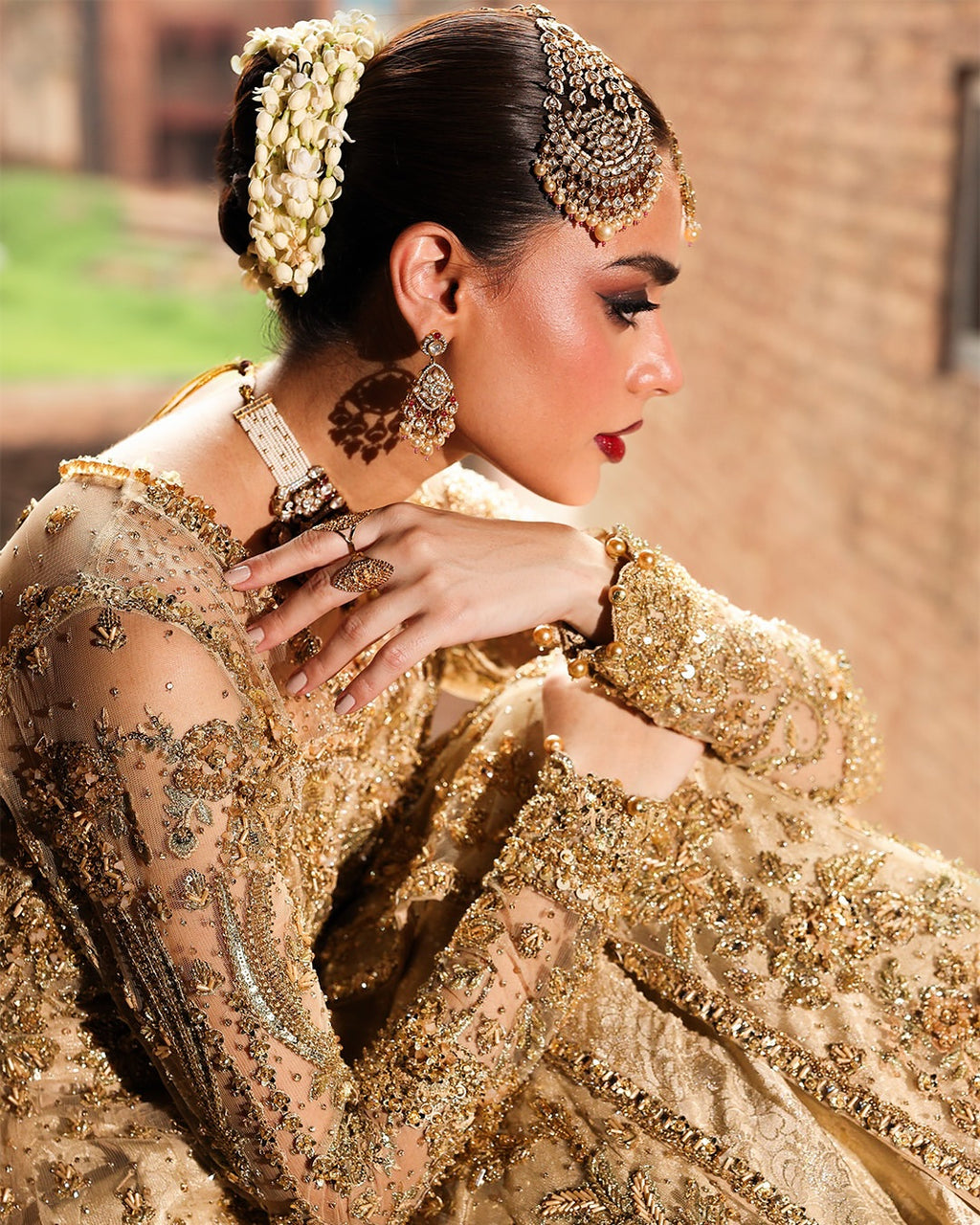 Embellished pishwas