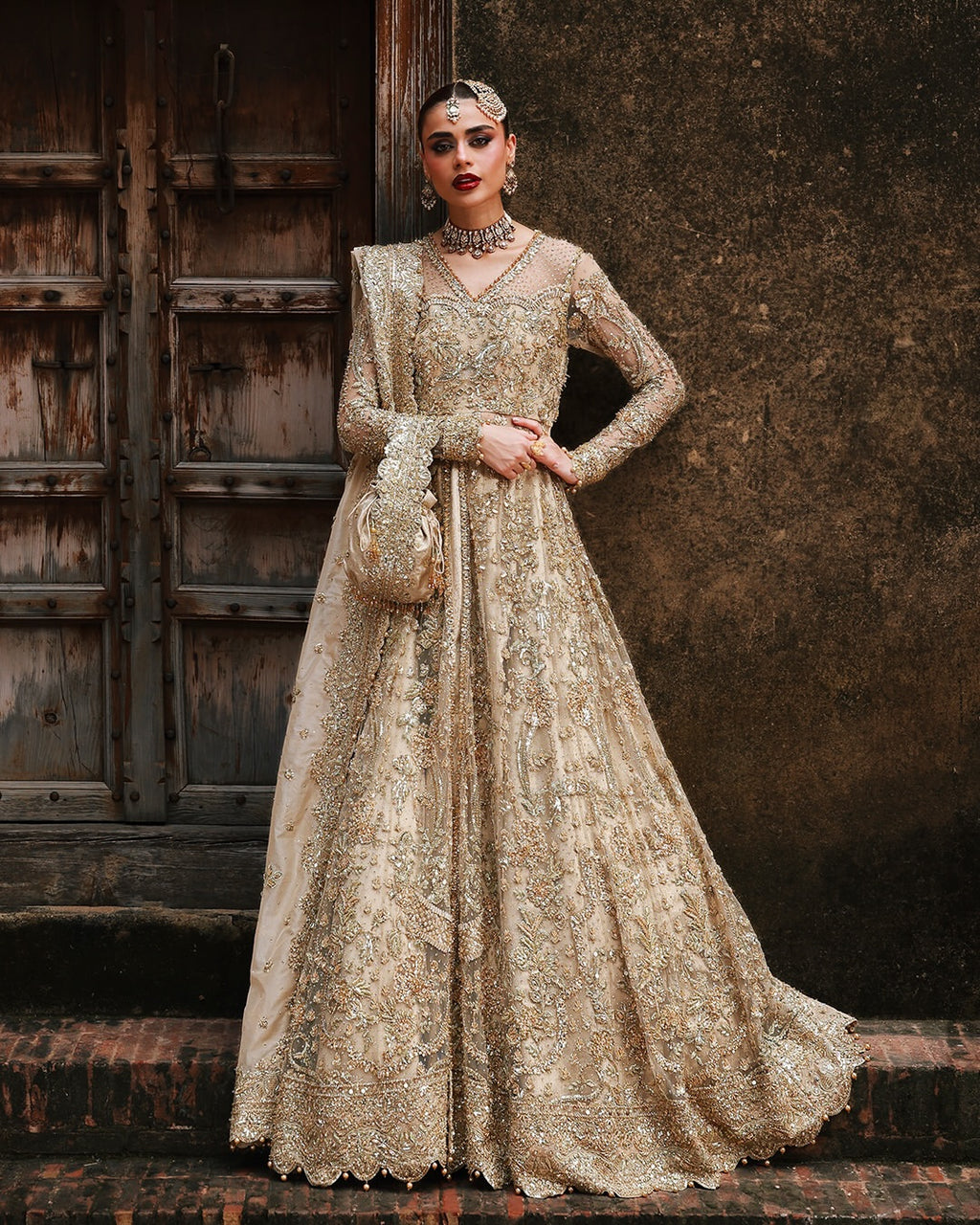 Embellished pishwas