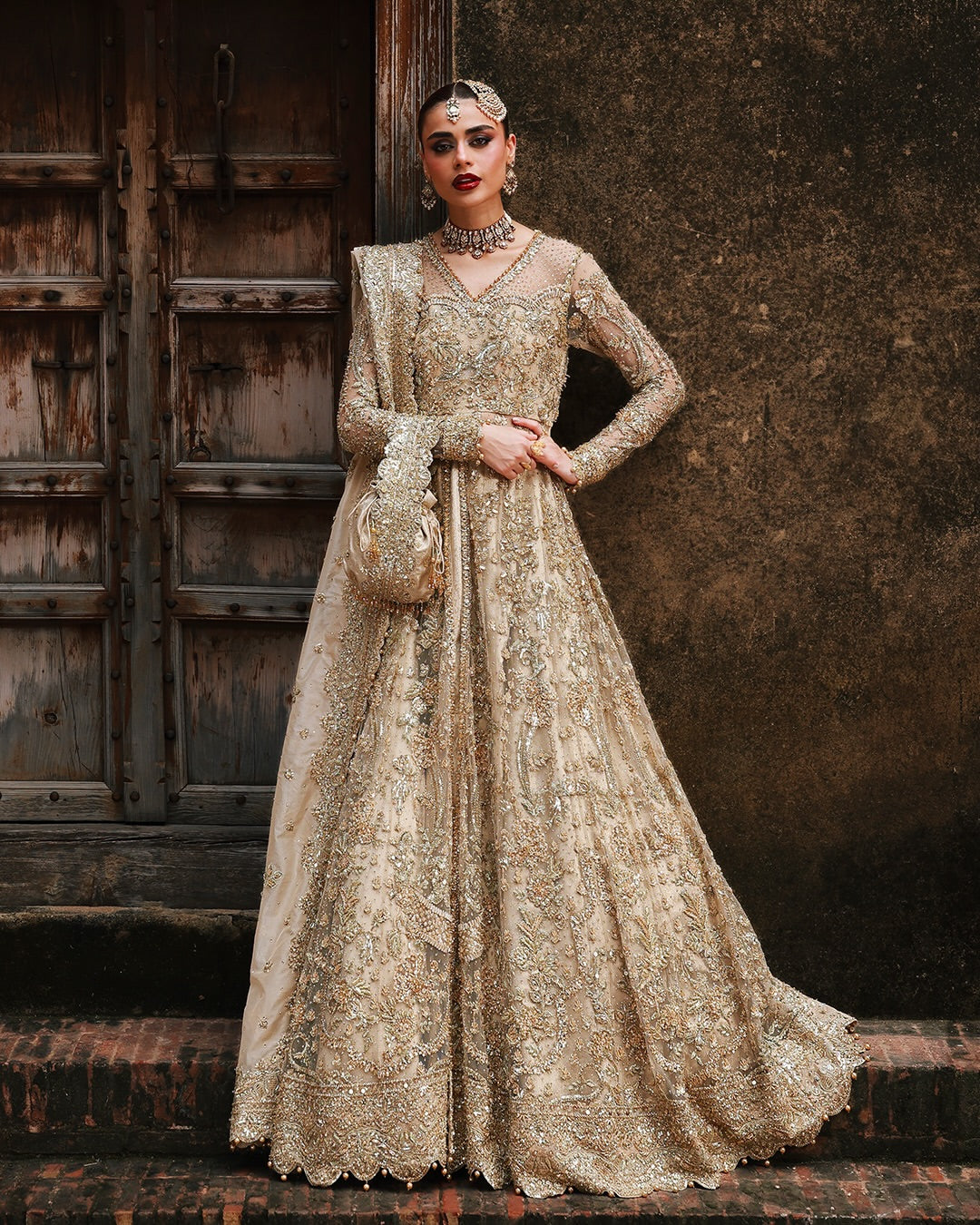 Embellished pishwas