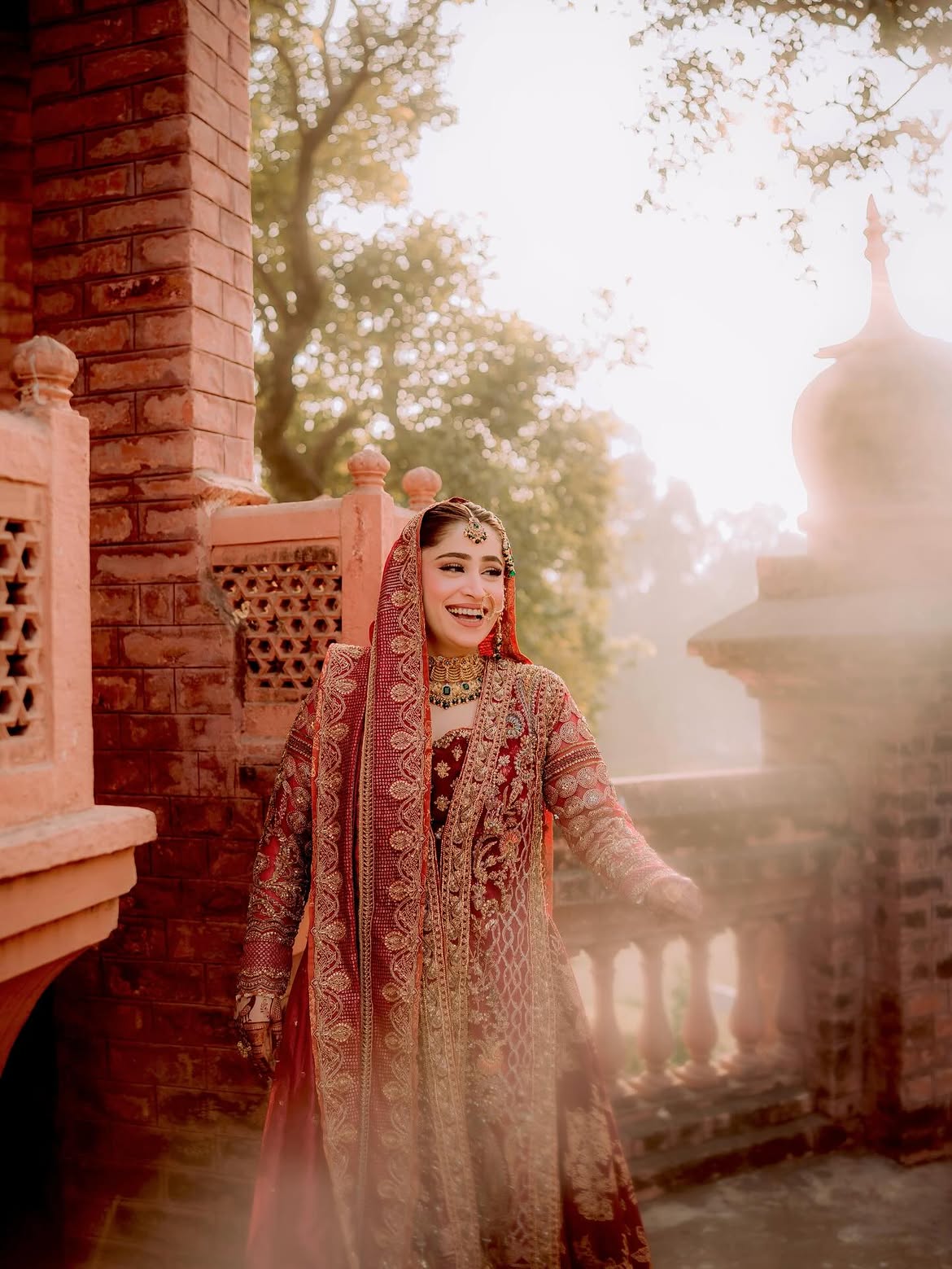 RED BRIDAL LEHENGA