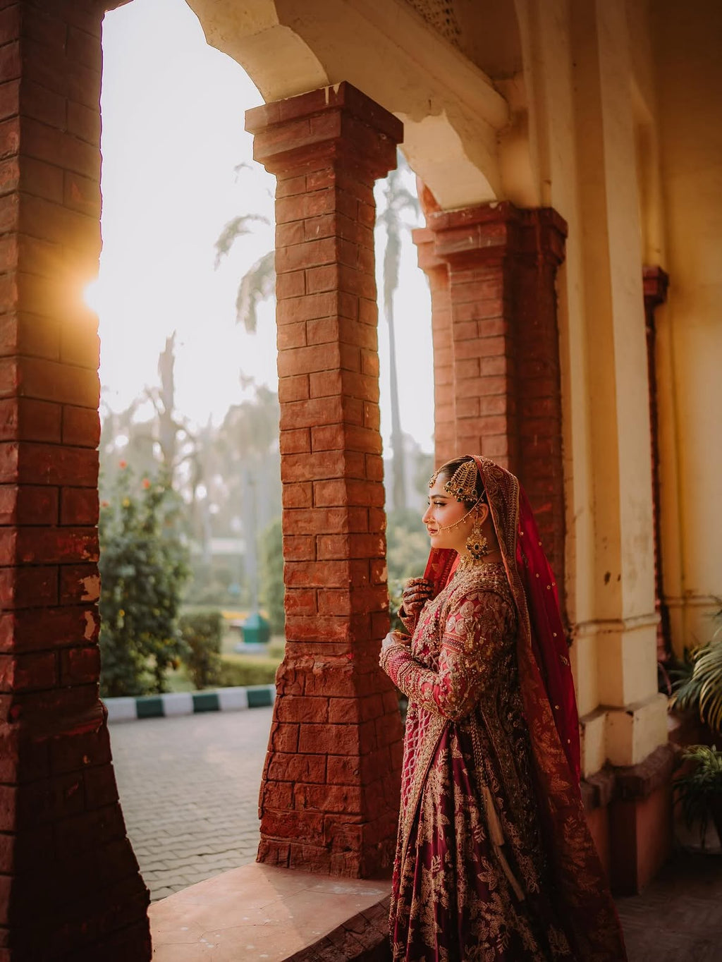 RED BRIDAL LEHENGA