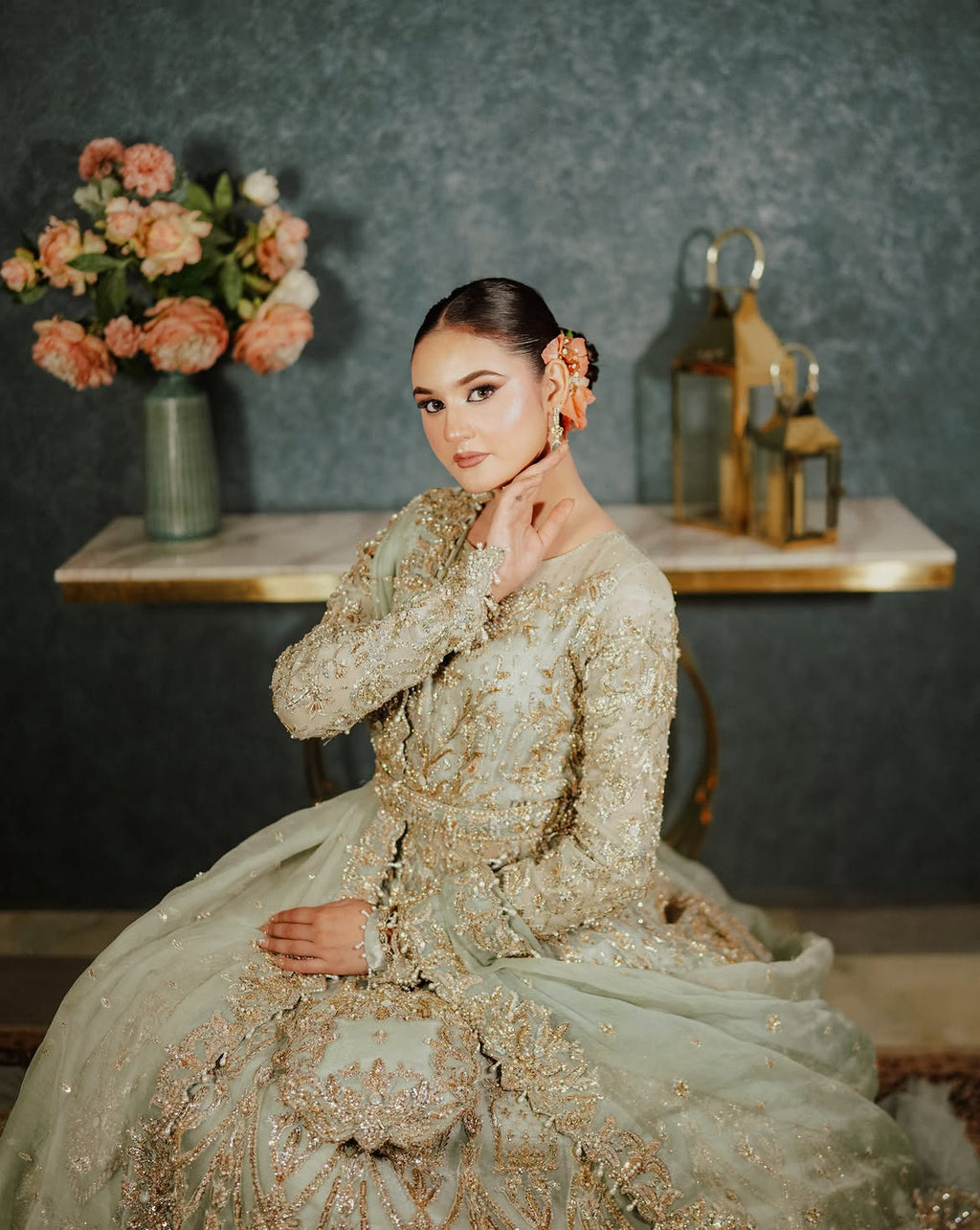 BRIDAL FLARED PISHWAS