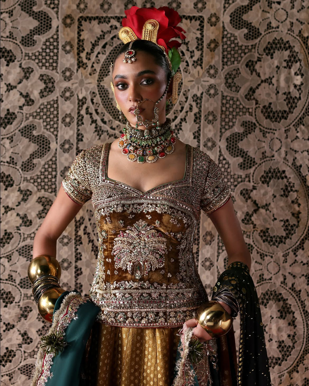 Traditional lehenga choli