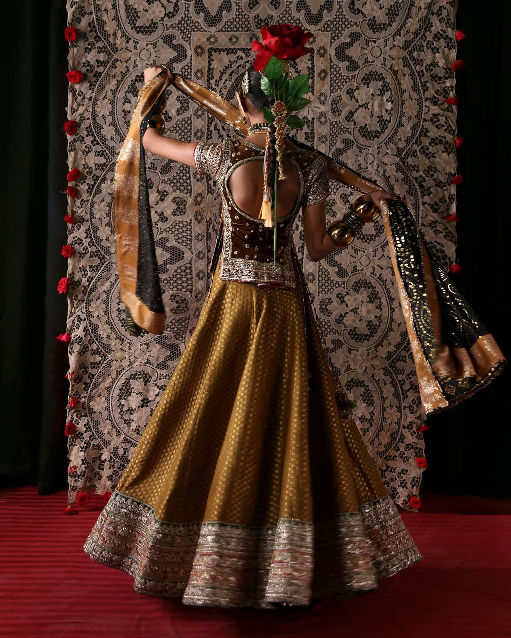 Traditional lehenga choli