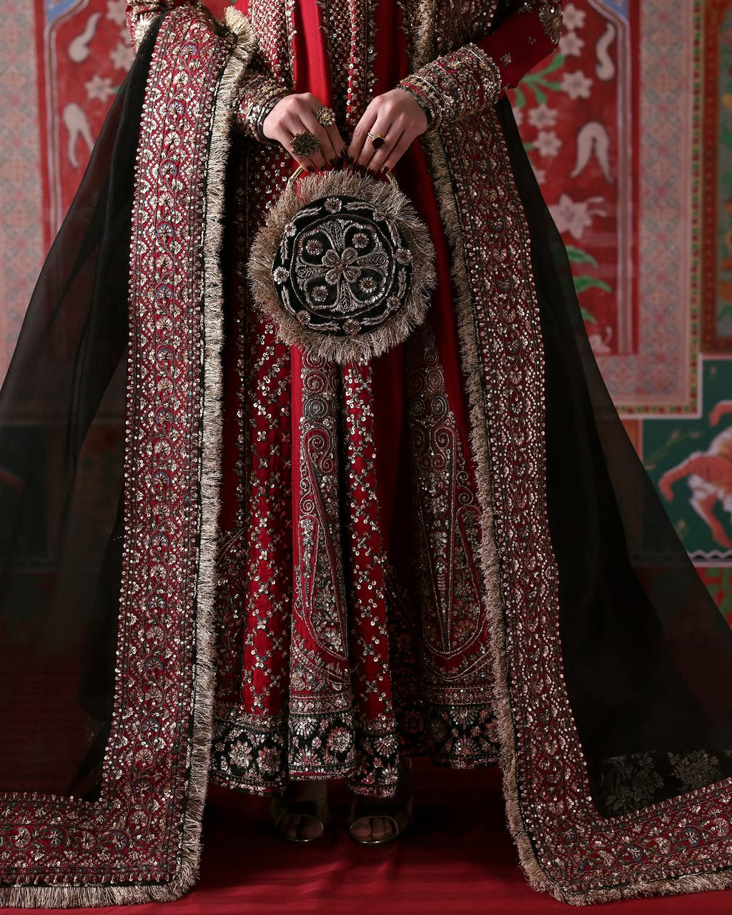 BRIDAL HEAVY PISHWAS