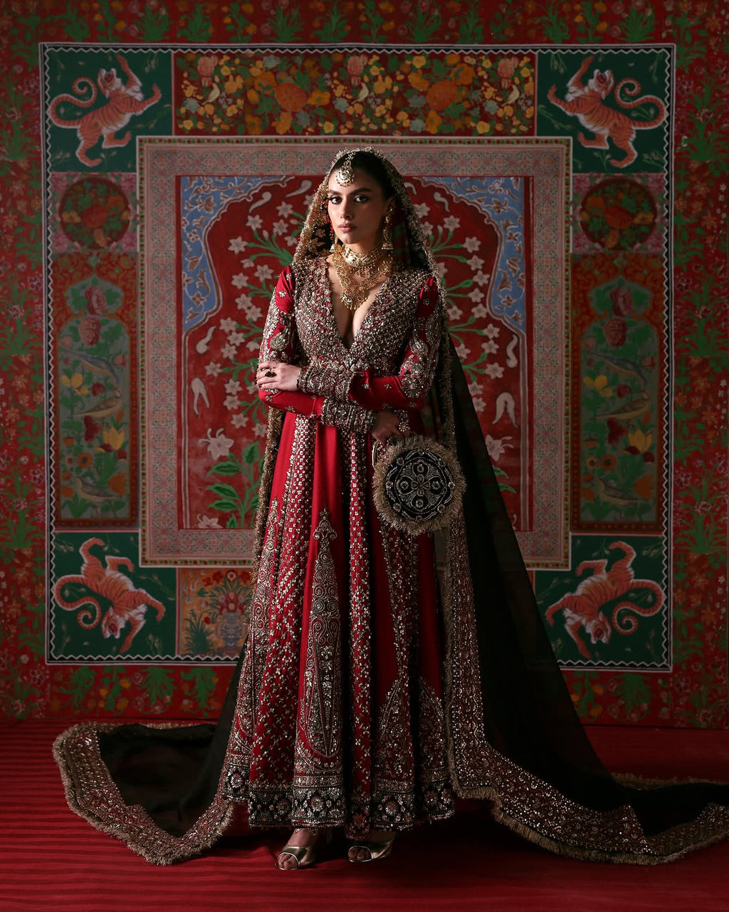 BRIDAL HEAVY PISHWAS