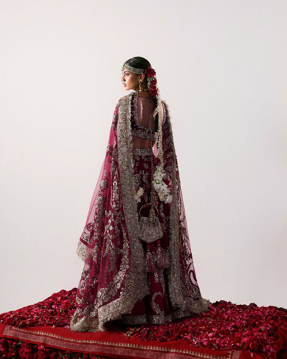 CLASSIC RED BRIDAL LEHENGA