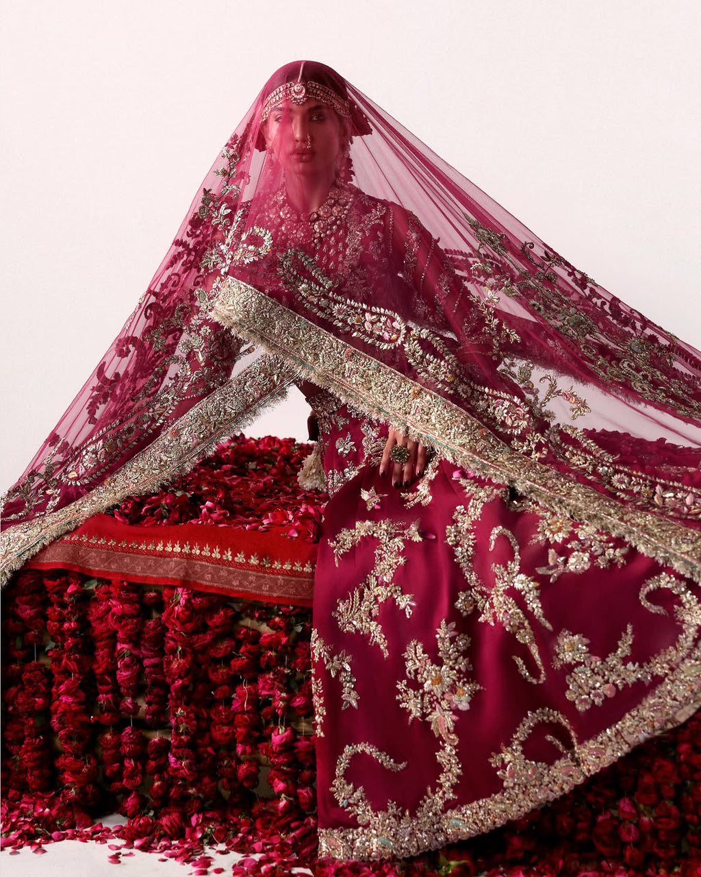 CLASSIC RED BRIDAL LEHENGA