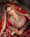 FITTED LONG SLEEVES BRIDAL LEHENGA