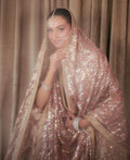 DABKA AND CRYSTALS BRIDAL SHARARA