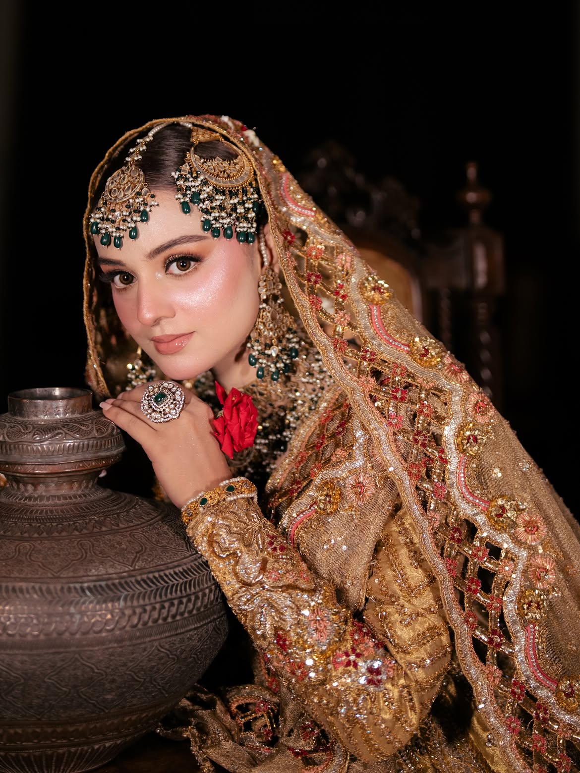 BRIDAL PISHWAS LEHENGA