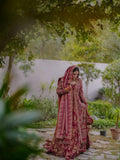 Red bridal lehenga