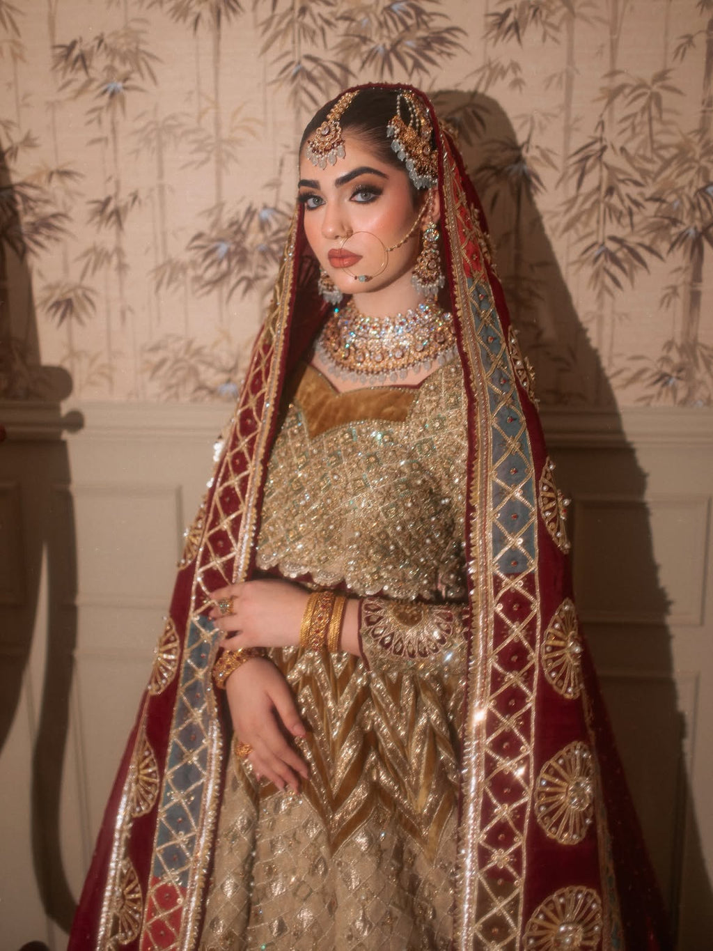 Bridal anarkali peshwas