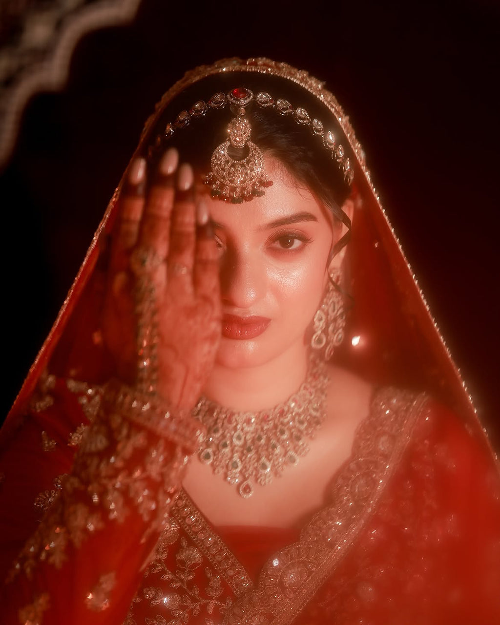 RED BRIDAL LEHENGA