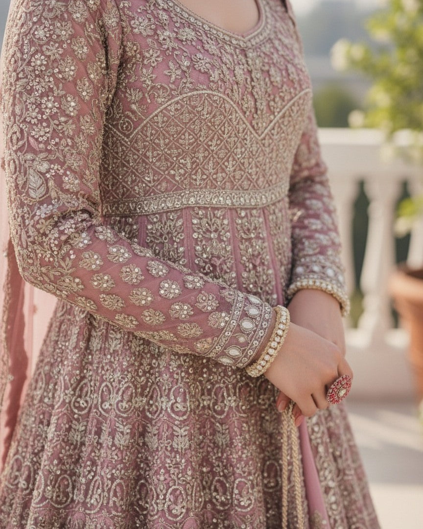 Dreamy Rosy Bridal wear
