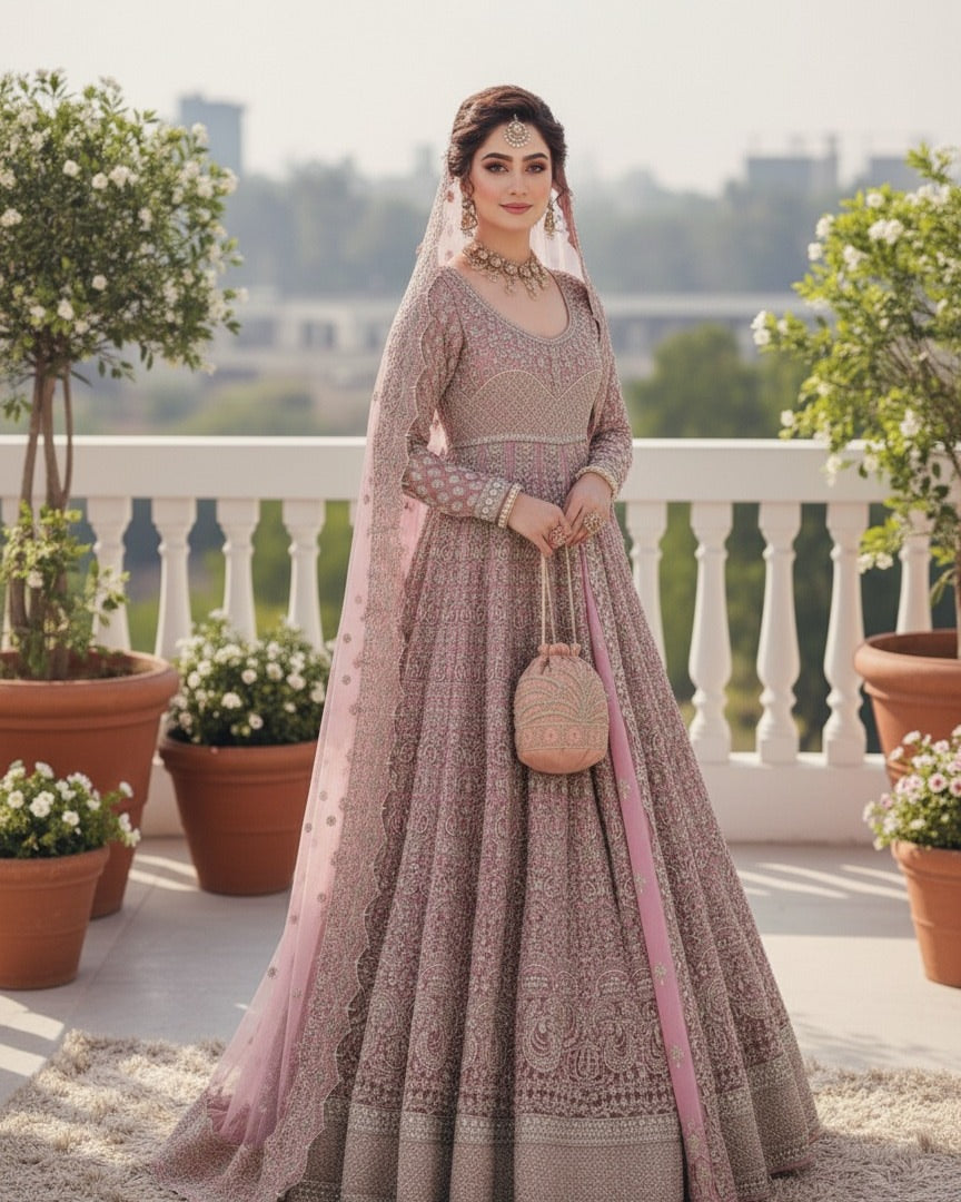 Dreamy Rosy Bridal wear