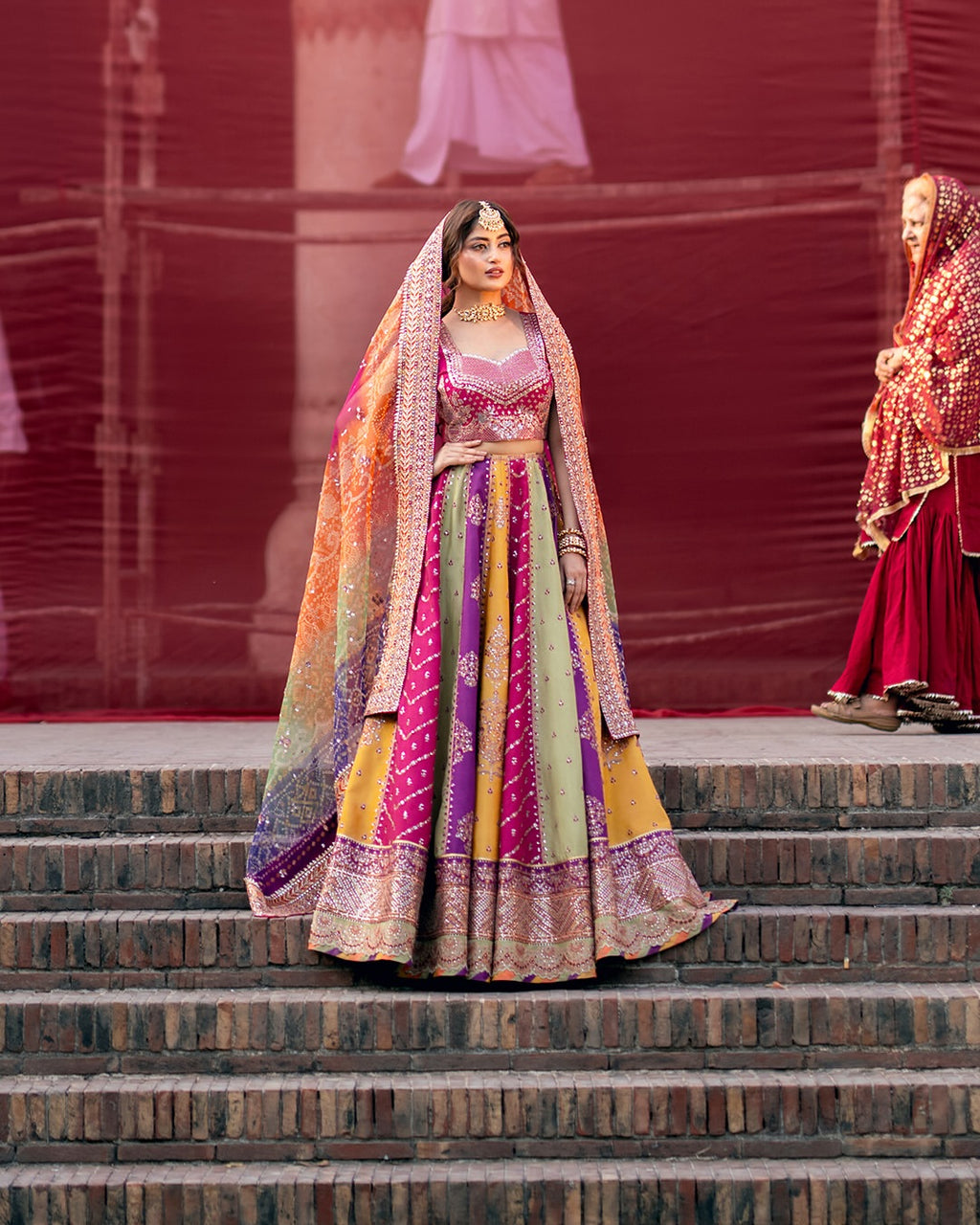 SIMPLE DIMPLE BRIDAL LEHENGA