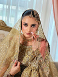gold bridal wear