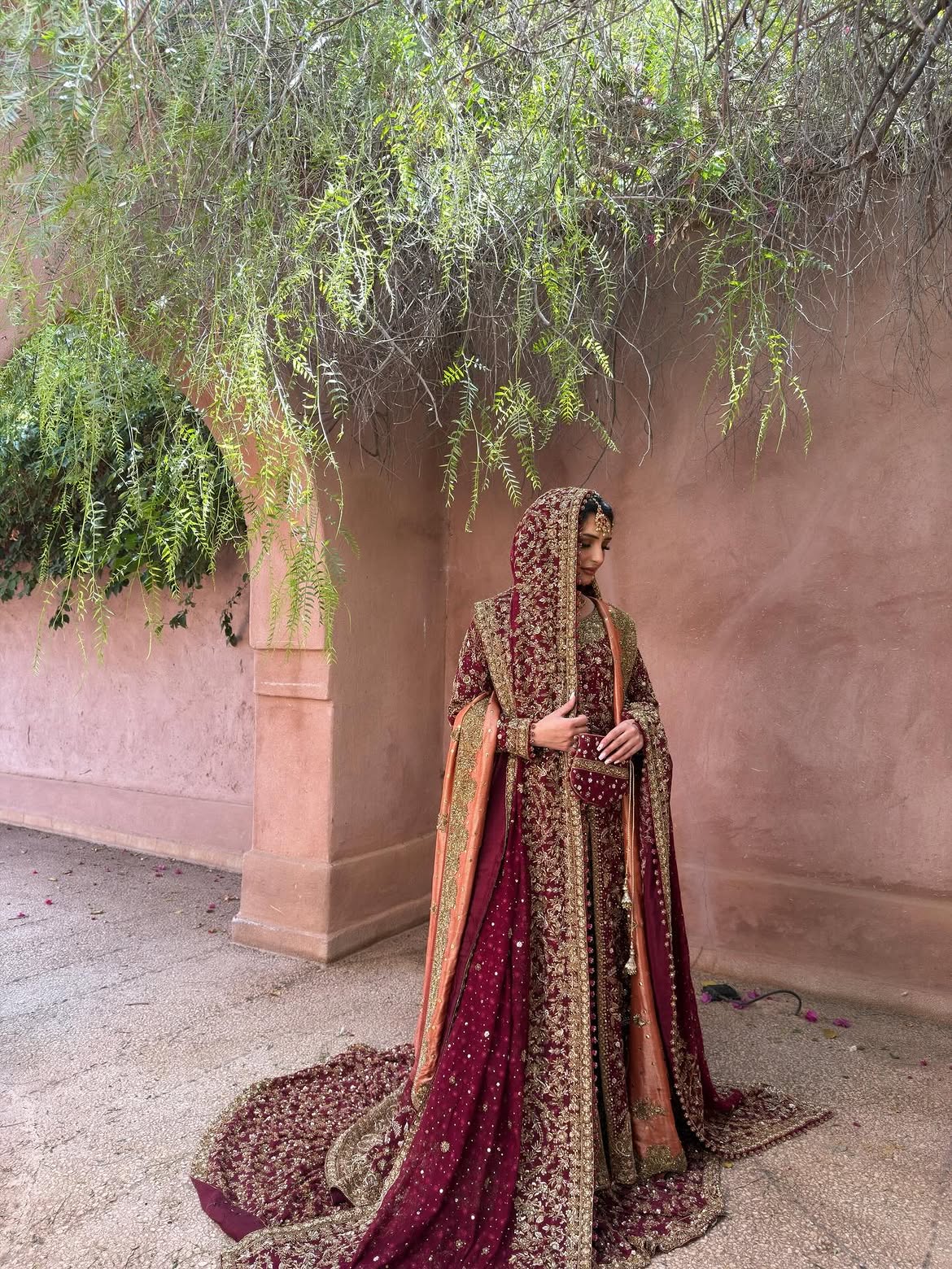 Bridal farshi-gharara