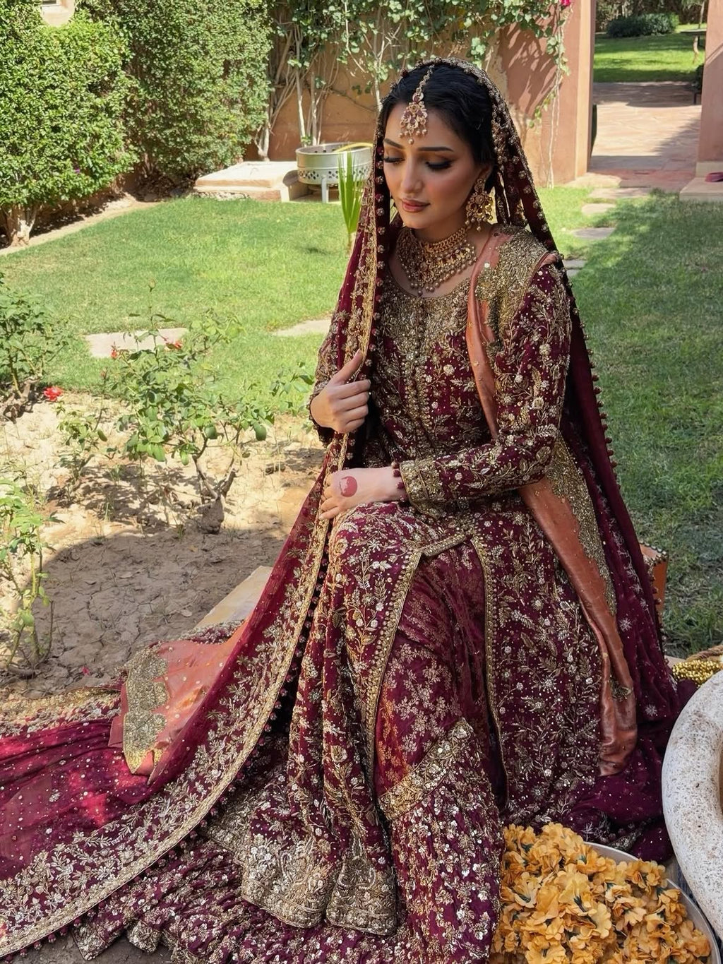 Bridal farshi-gharara
