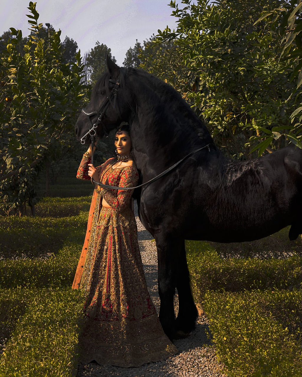 SOFT RADIANT BRIDAL LEHENGA