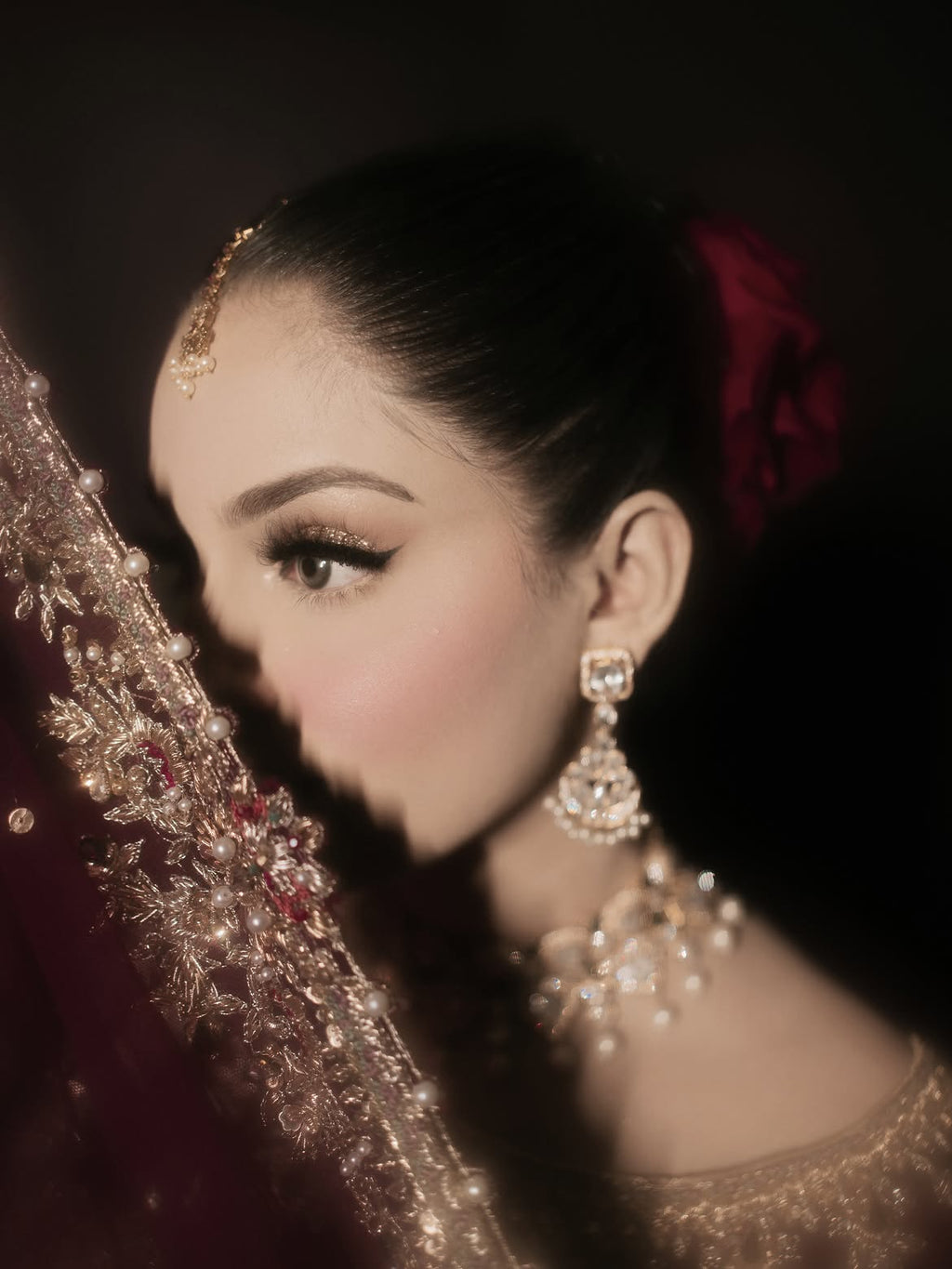 RED BRIDAL LEHENGA