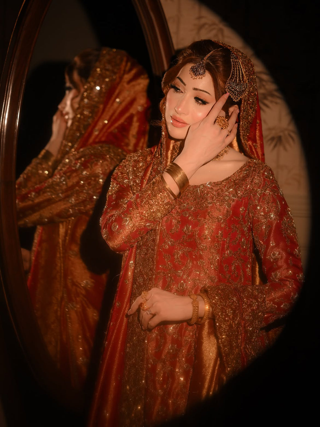 HEAVY TRADITIONAL BRIDAL LEHENGA